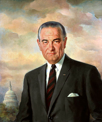 Portrait of Lyndon B. Johnson