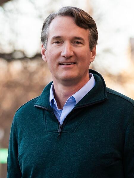 glenn youngkin portrait